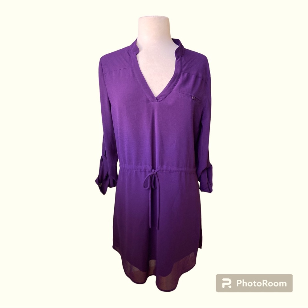 ANGL Purple Dress